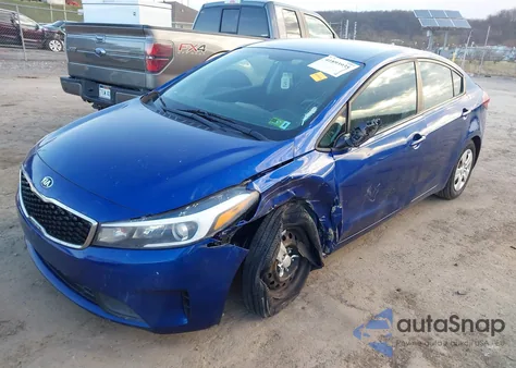 2017 Kia Forte Lx из США, поврежденный, VIN 3KPFK4A70HE068387